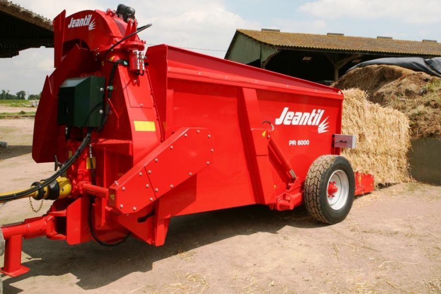 Pailleuse agricole PR 6000 GM - Jeantil - pour bottes rondes ou cubiques et tous types de fourrages_2