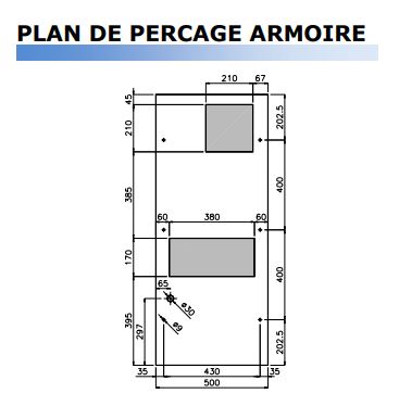 Climatiseur d'armoire électrique à montage latéral - thermostat mécanique - Série KUN - IP34/IP54 - Température 5°C à 55°C_2