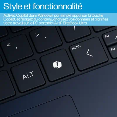 HP EliteBook Ultra G1q Copilot+ PC Qualcomm Snapdragon X1E-78-100 Ordinateur portable 35,6 cm (14