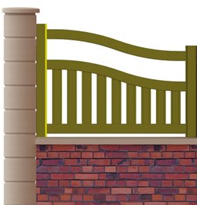 Iena - Clôture en aluminium - Compatible avec portails et portillons GP_2