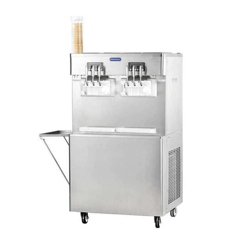 Machine à Glace Italienne 4 parfums + 2 mix - 70 L/h - refroidissement à air - 5,4kW_2