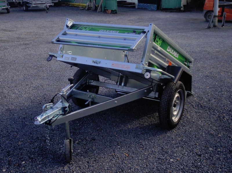 Remorque sans frein DAXARA 158 - Ridelles galvanisées doublées - Transport, bricolage, vacances_2