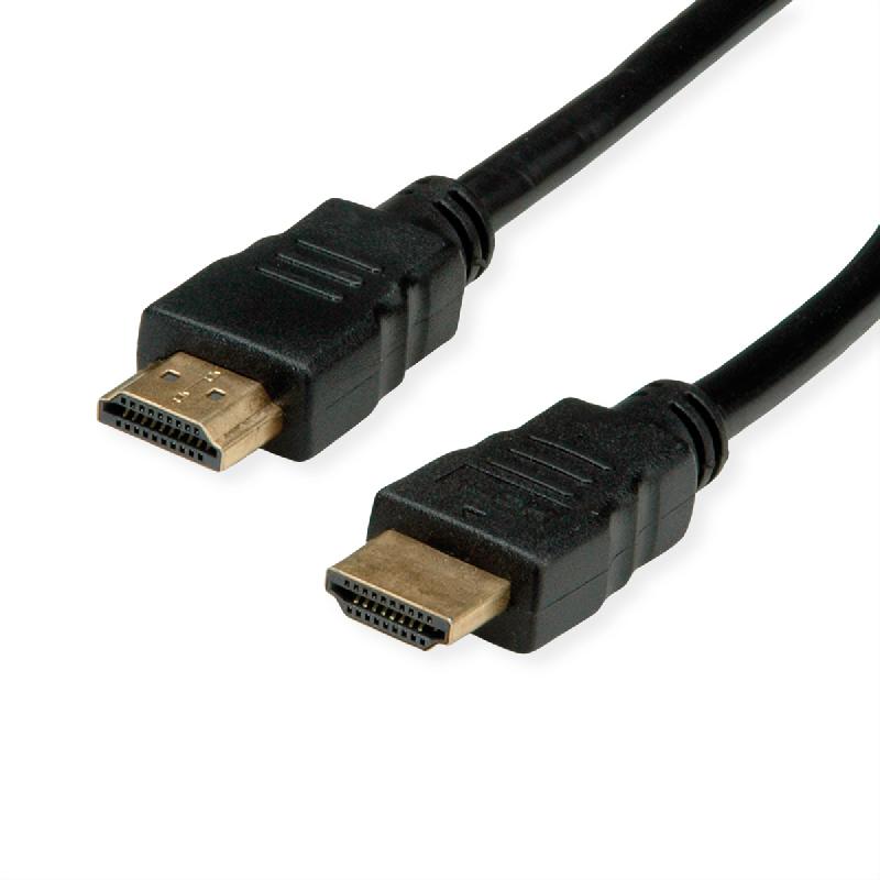 ROLINE RM Câble HDMI High Speed avec Ethernet, noir, 1 m_2