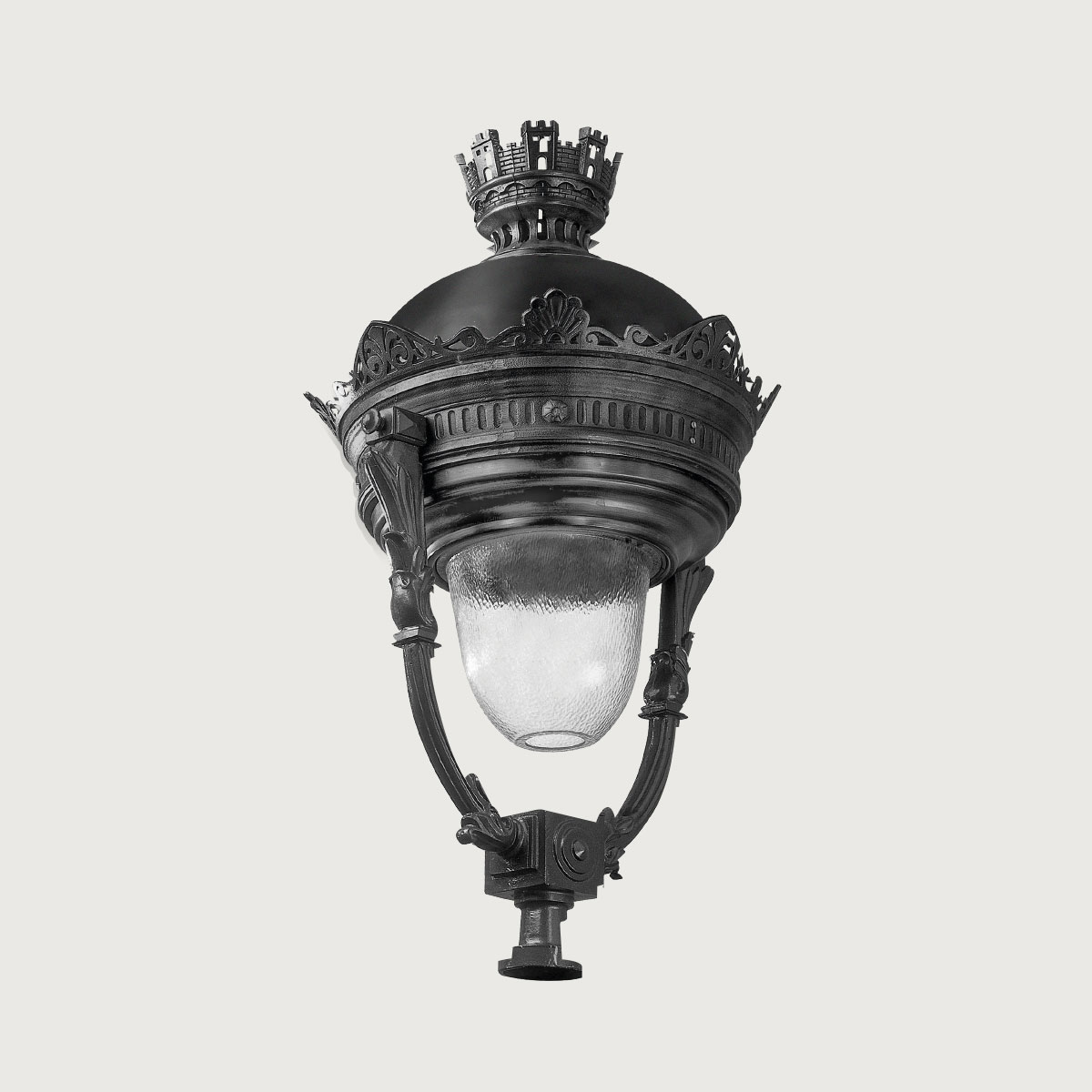 Luminaire d'éclairage public Tuilerie - LED - 38W - 5175 lm - Aluminium ou Bronze - Recyclable et norme RoHS_2