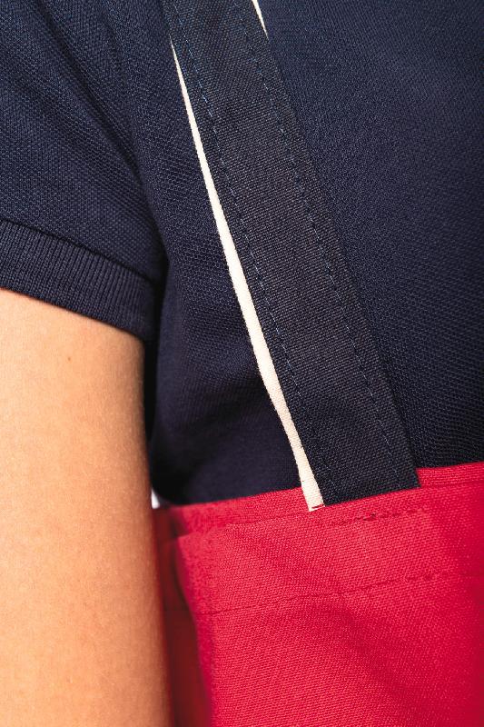 Sac de shopping tricolore en coton - Origine France Garantie - Réf: KI3205 - Fabriqué en Bretagne_2