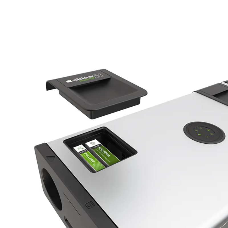 VMC double flux connectée InspirAIR® Side 370 Premium Gauche - Aldes - 11023317_2