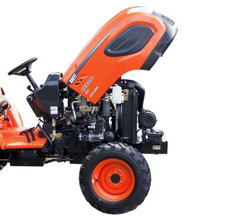 Tracteur agricole CK4010 HST - Kioti - 39,6 CV (29,5 kW) - Moteur diesel Daedong ECO - Transmission HST_2