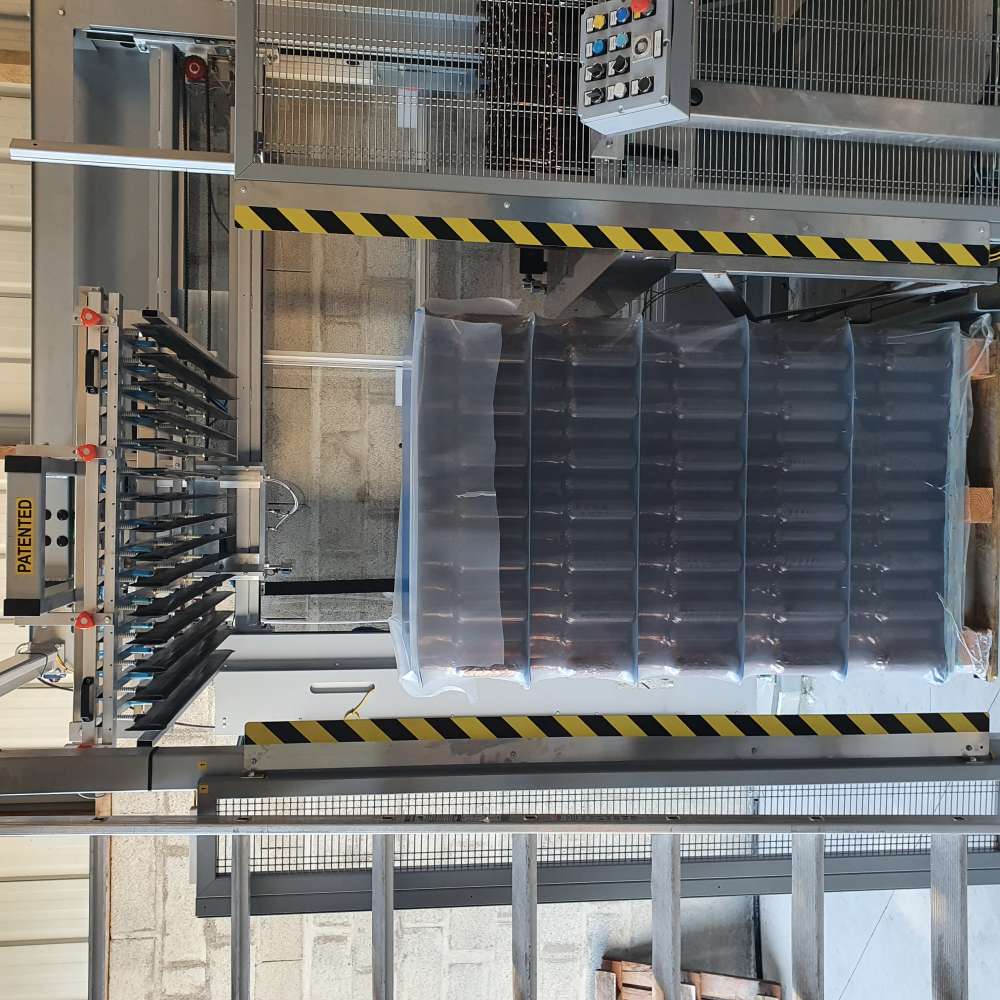 Dépalettiseur semi-automatique des produits par couche ou par rangs - cms_2