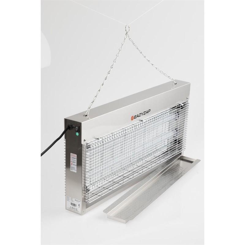 Désinsectiseur LED en inox brossé Eazyzap 20W_2