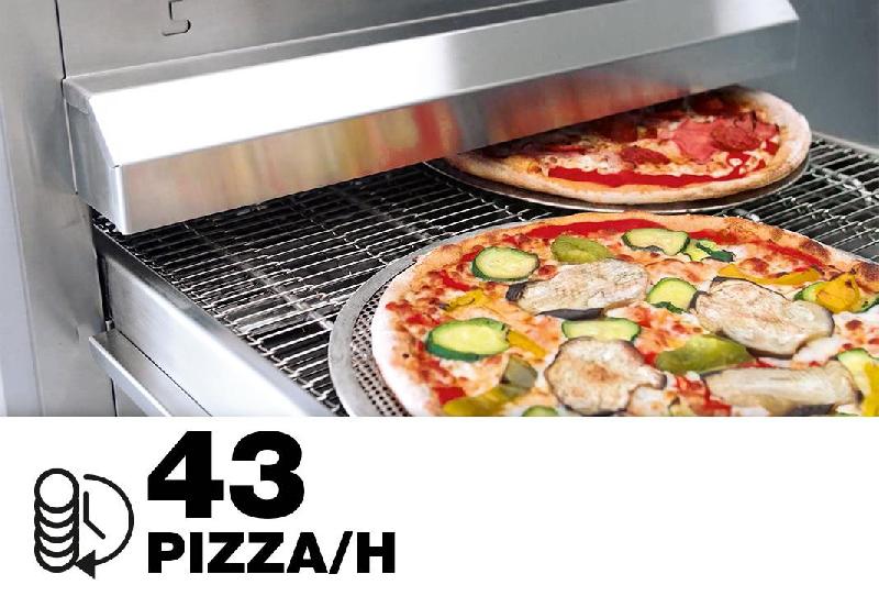 Four à pizza électrique 2+2 pizzas Ø 35 cm BASIC XL 22L Prismafood_2