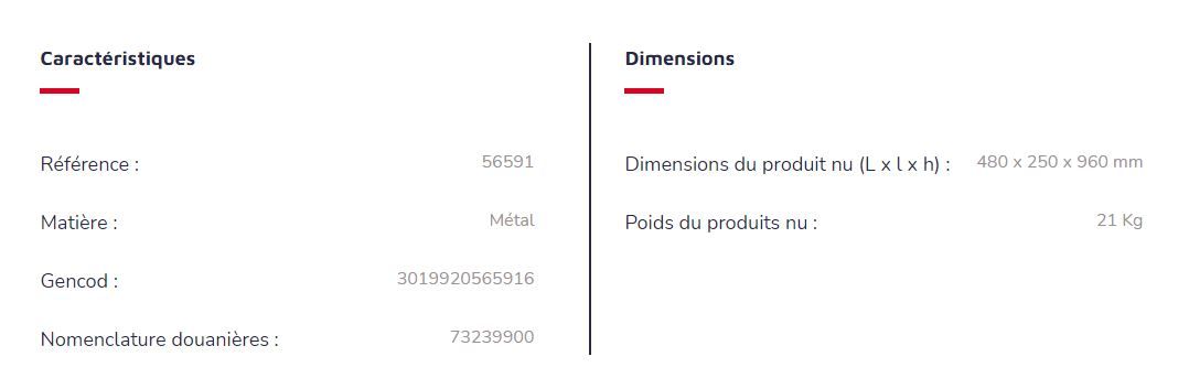 Cendrier corbeille sur pied - Réf. 56591 KOPA - 12L/60L - Rossignol - gris anthracite_2