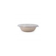 Saladier rond biodégradable en pulpe - Sabert - 1000 ml - Diamètre 20,8 cm - Réf : NN03060014_2