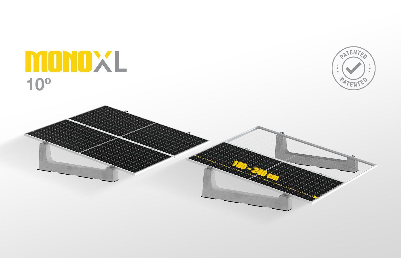 Support grands panneaux photovoltaique_Portrait_5 et 10°_2