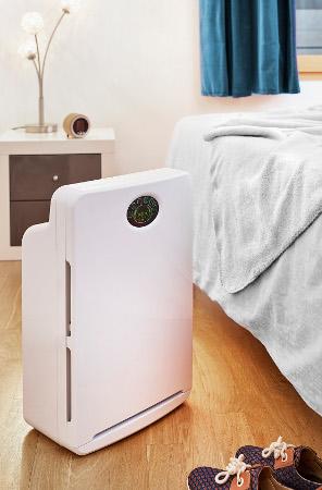 Purificateur d'air A&S 100 ECO - Économique, détecte les odeurs et purifie automatiquement jusqu'à 40 m²_2