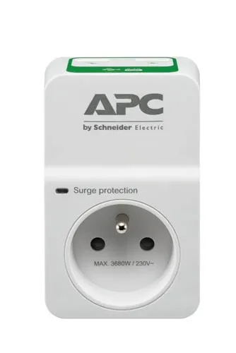 APC Essential SurgeArrest 1 Outlet 230V 2 Port USB Charger_2