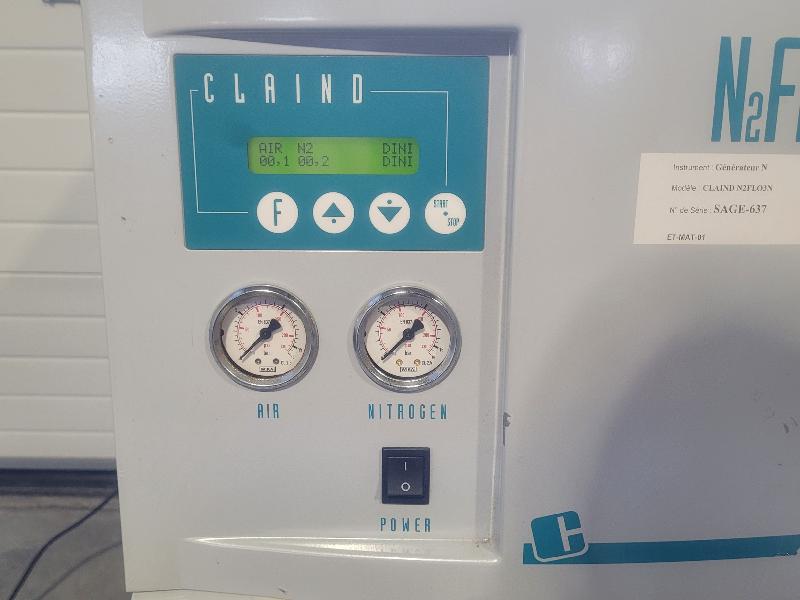 Générateur d'azote CLAIND N2FLO 99,999%_2