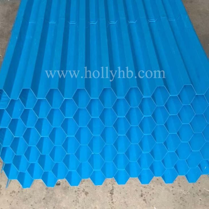 Média de décanteur - médias de filtration d'eau - Yixing Holly Technology - traitement des eaux usées avec clarificateurs en plastique PP/PVC_2