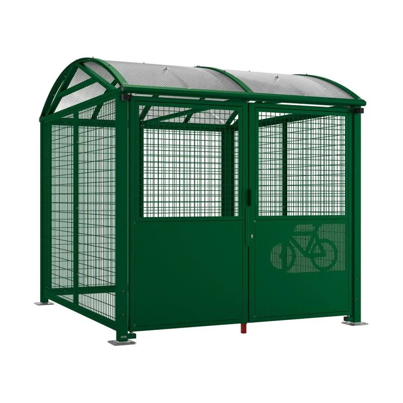 Abri cycles sécurisé 6 /12 places_2