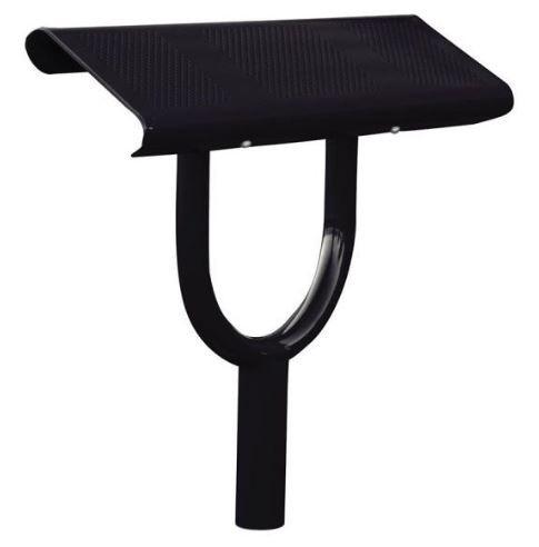 Assis-debout Norvège - Structure en tube acier - Assise en tôle d'acier galvanisée - Hauteur 747mm_2