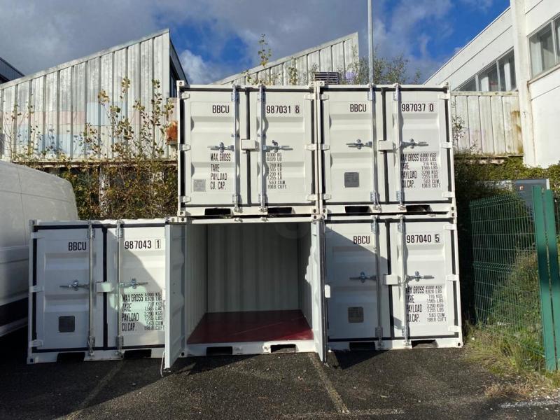 Containers 7 Pied - Fabrication acier corten - Dimensions compactes 2,235m x 1,800m x 1,740m - Charge utile 3290 kg_2