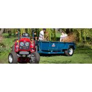 Tracteur Massey Ferguson avec relevage 3 points de catégorie 1