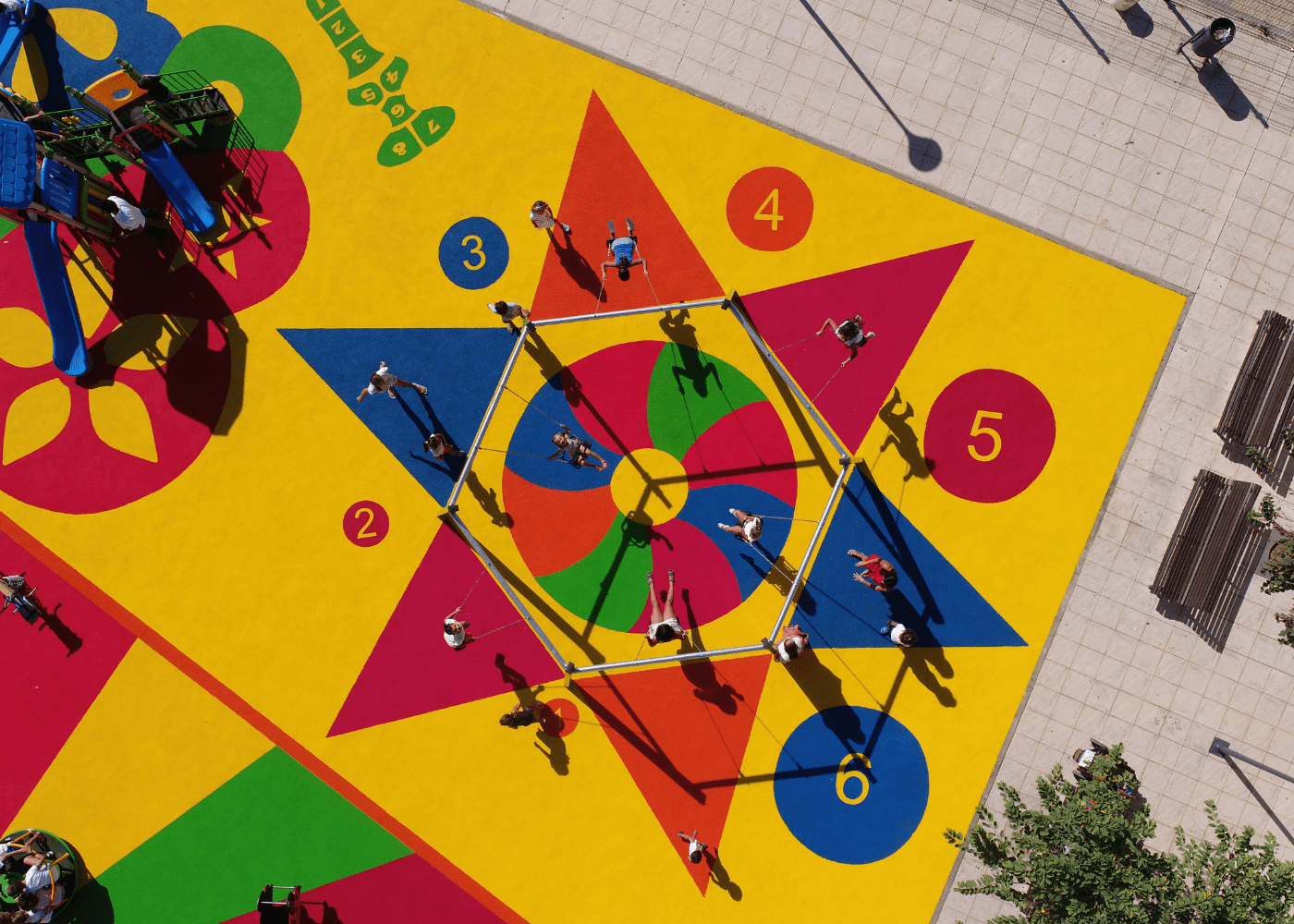 Sol de sécurité en caoutchouc coulé jcc_2