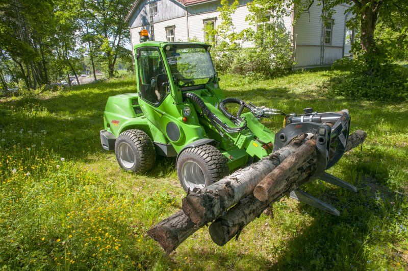 A415691 - Heavy Duty pince à bois Avant Tecno Oy - 180 kg - Manipulation de troncs et rondins_2