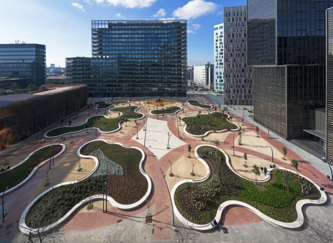 Banc en béton Campus_2