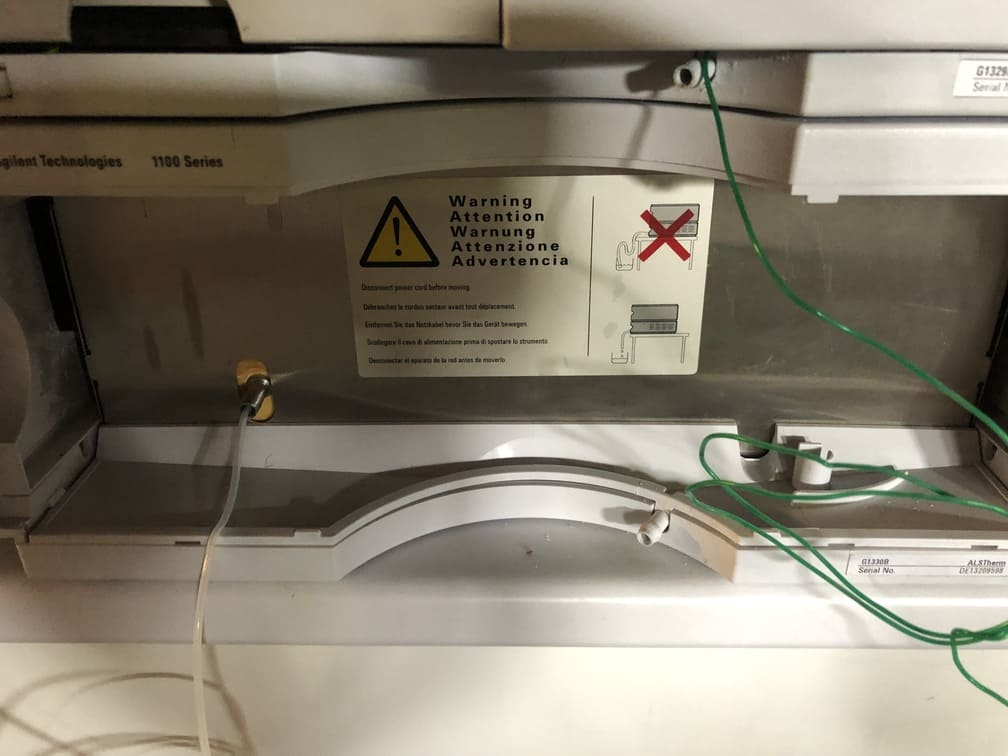 Chromatographie liquide injecteur g1329a agilent reconditionné - p21071131_2