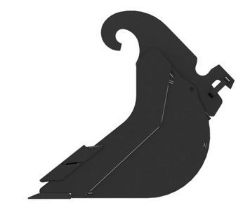 Godet d'excavation-mini-pelle - caterpillar finance france - 600 mm (24 in) - poids 91 kg_2