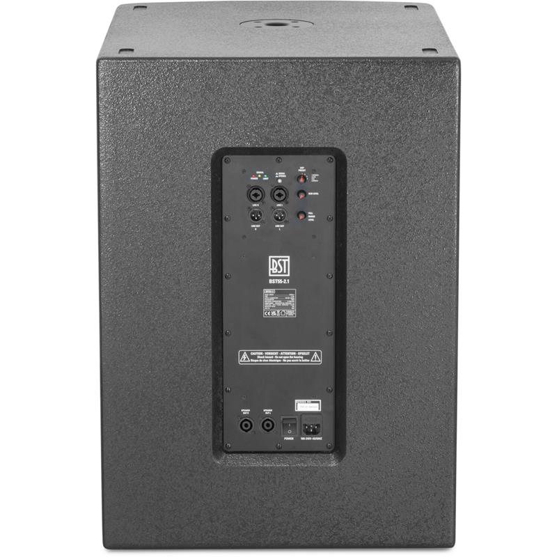 Système 2.1 actif de sonorisation 1200W RMS - Subwoofer 18'' avec 2 enceintes satellites sur pieds - BST55-2.1_2