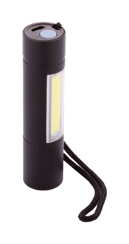 Lampe de poche rechargeable en aluminium - LED haute puissance et lumière COB - USB intégré_2