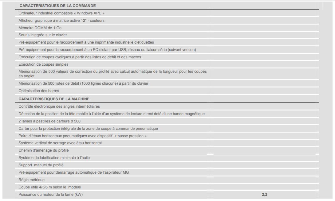 Combi 5 Assi Star - Tronçonneuse à double tête Emmegi - Lame de 500 mm - Coupe électronique à 5 axes_2