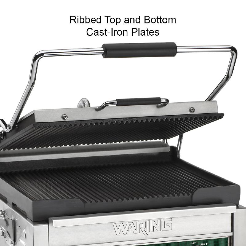 Grill Panini Rainurée Waring WPG250_2