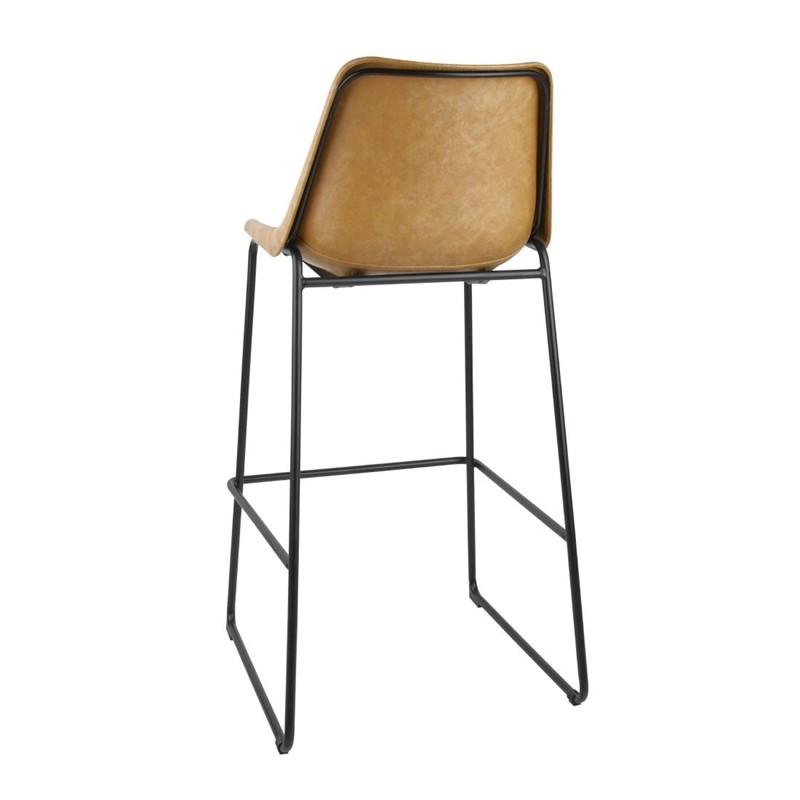 Tabouret haut Rodeo camel | Bolero - FB885_2