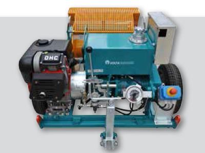 VM 1000 Treuil hydraulique pour la pose de câbles souterrains - Volta - Tirage max. 1500 daN - Moteur essence ou électrique_2