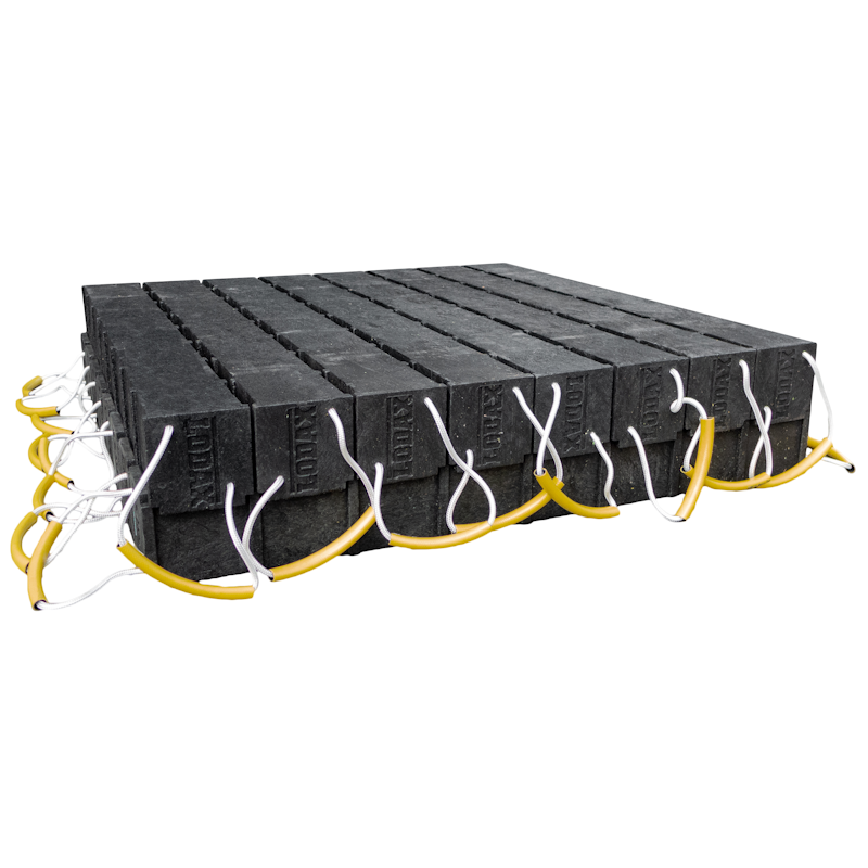 Bastaing auto-bloquant durable - Résistant aux produits chimiques et huiles - Pour stabiliser charges et machines_2