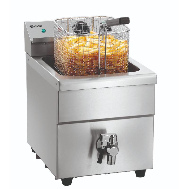 Friteuse électrique à induction - 1 cuve - 8 L - avec robinet de vidange - 165118 | Bartscher_2