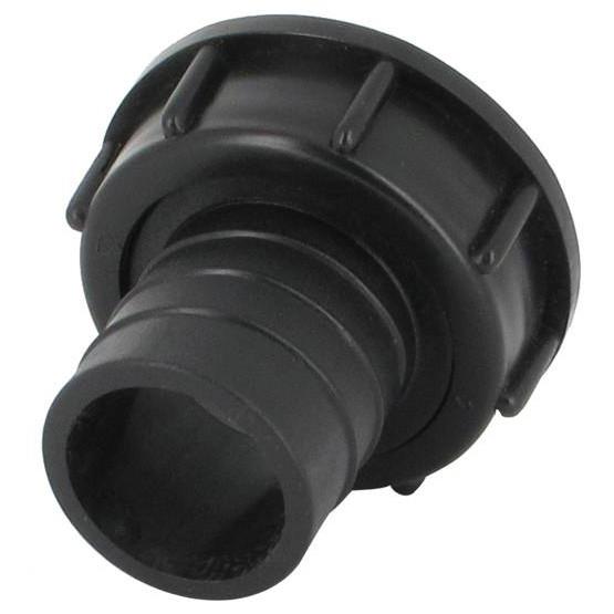 Raccord annelé - Droit - avec écrou - F 2