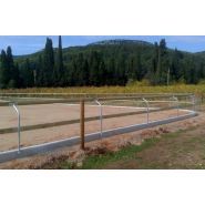 Clôture de carrière - Horse Stop - Lice Assurance, 2 lices déportées - Ref. Nc3-2b_2