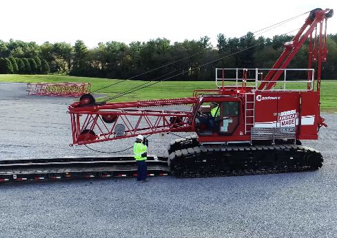 Mlc80a-1 - Grue Treillis - Système d'auto-assemblage - 72.6 t_2