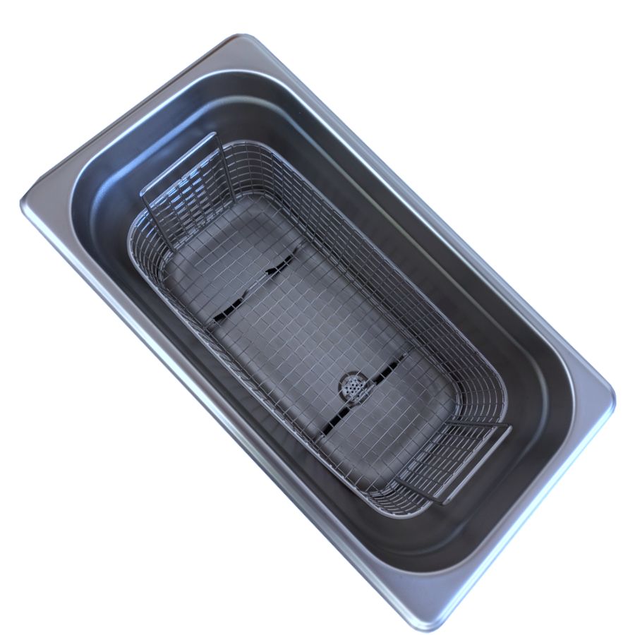 Bac ultrasons 6.5 litres - interface digitale DELTA ECO D-640 - pour petites pièces, bijoux et horlogerie_2