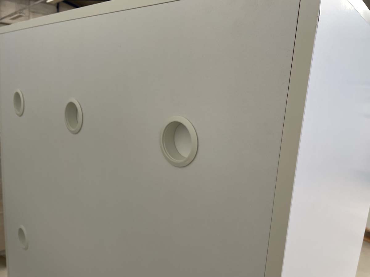 Meuble de laboratoire d'occasion avec tiroirs transparents - Référence P21091170_2