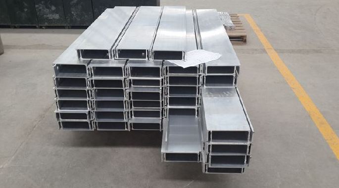 Panneau de coffrage métallique - 900 mm x 600 mm x 55 mm - Bailey Bridge Co. - en acier haute résistance_2