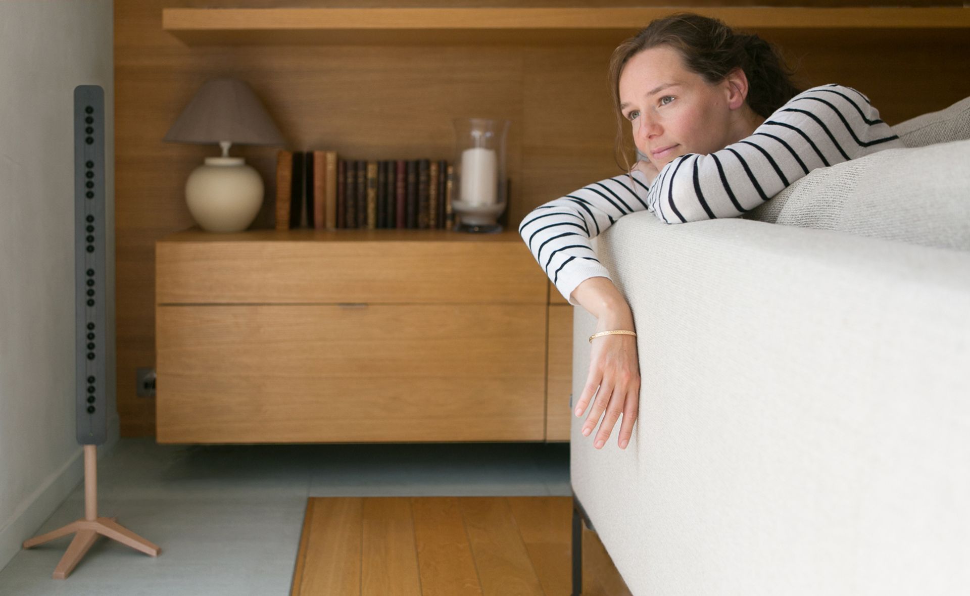 Purificateur d'air ioniseur TEQOYA 450 - Fabrication française, éco-responsable, sans filtres et silencieux_3