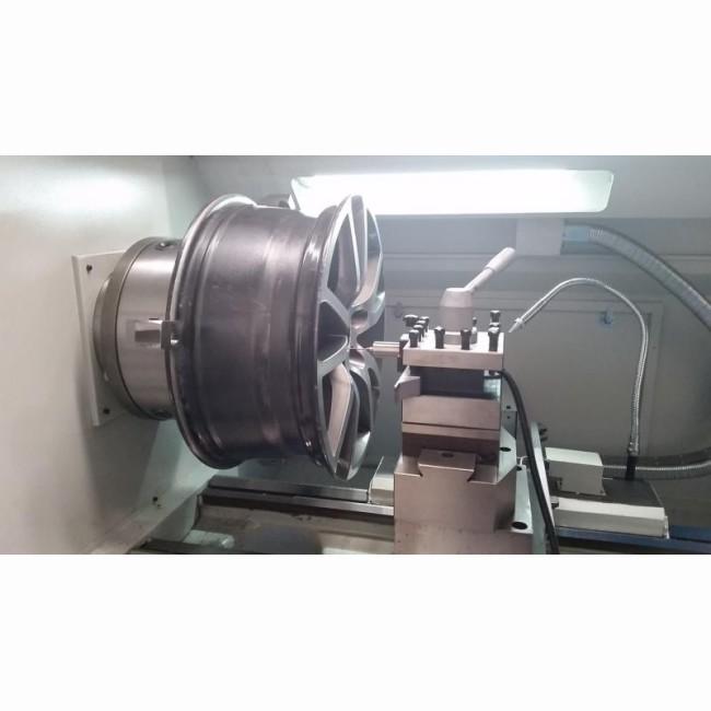 Tour CNC à banc plat Olympic - Technidiamant - AWR24 - dédié à la réparation de jantes aluminium jusqu'à 24''_2