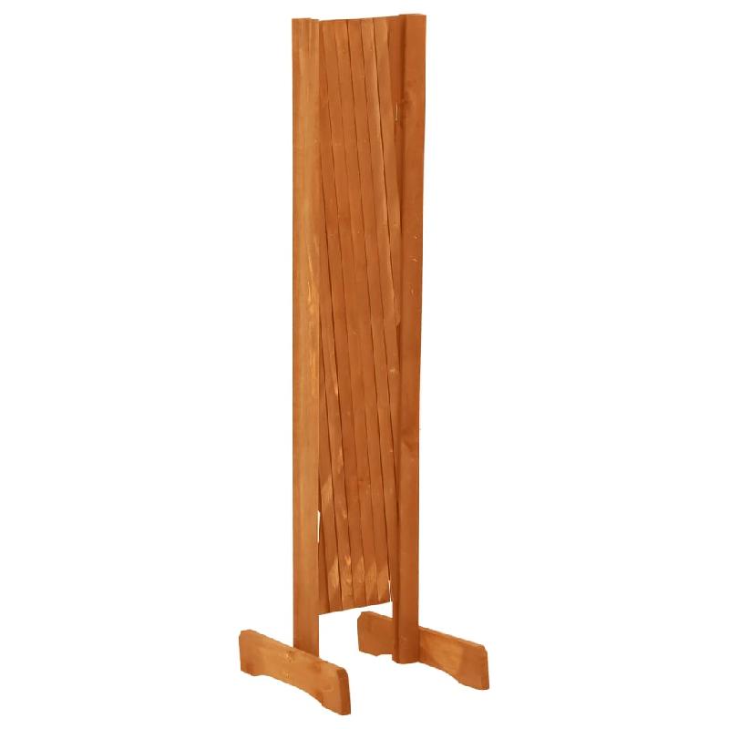 Vidaxl clôture en treillis de jardin orange 120x90 cm bois de sapin 314824_2