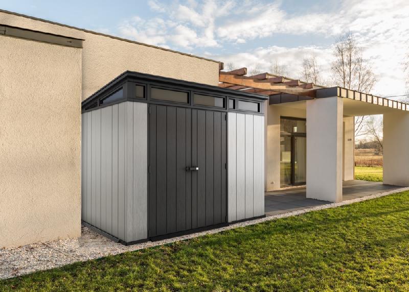 Abri de jardin en résine monopente - 6m²_2