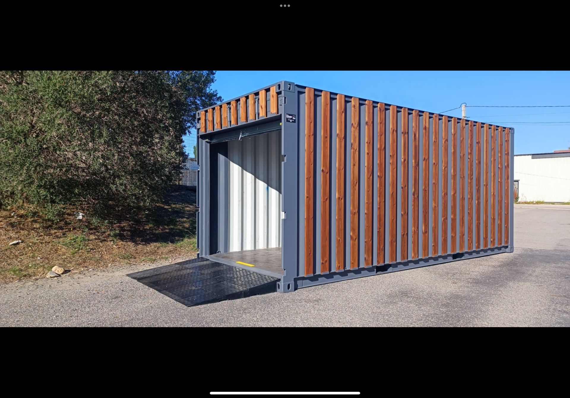 Container garage / Cargo garage /Conteneur garage_2