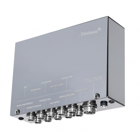 [4 kW] Générateur de vapeur Desineo Série Professionnelle Premium - Pour hammam 3 à 6 m³, vidange automatique, options disponibles_2